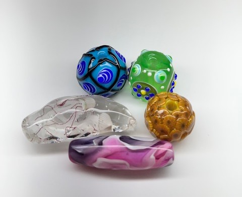 とんぼ玉講座 3期　金曜日午前・午後、土曜日午前・午後