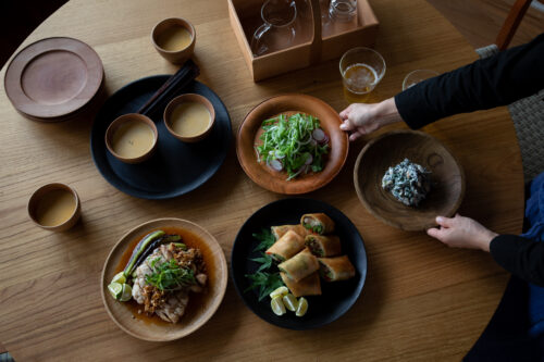 暮らしを楽しむ、手仕事と食卓